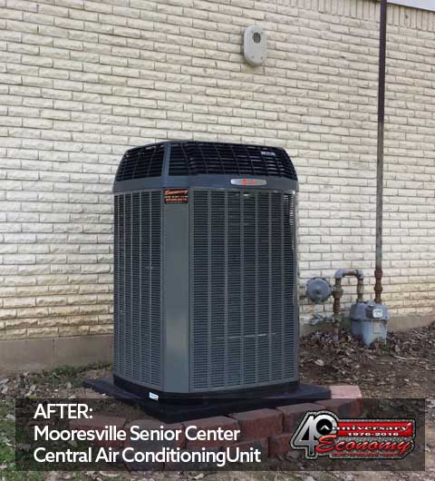 new trane comfort system central air